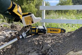 DeWalt's bio based bar and chain oil