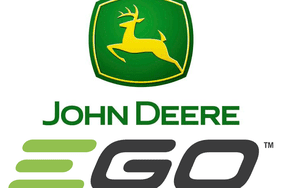 John Deere and Ego logos